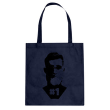 Number One Cotton Canvas Tote Bag