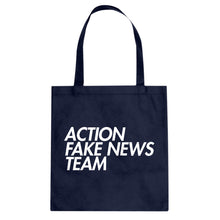 Tote Action Fake News Team Canvas Tote Bag