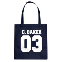 C. BAKER 03 Cotton Canvas Tote Bag