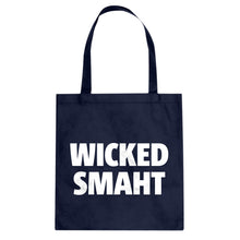 Wicked Smaht Cotton Canvas Tote Bag
