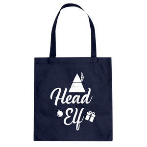 Head Elf Cotton Canvas Tote Bag