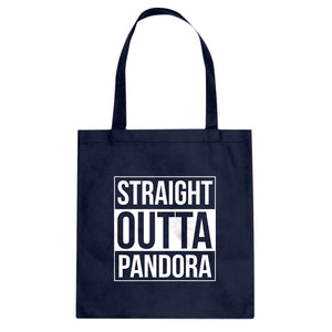 Tote Straight Outta Pandora Canvas Tote Bag