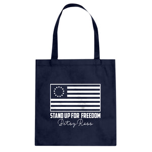 Betsy Ross Cotton Canvas Tote Bag