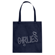 Girlies Cotton Canvas Tote Bag
