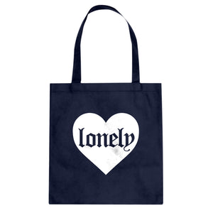 Lonely Cotton Canvas Tote Bag