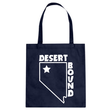Desert Bound Nevada Cotton Canvas Tote Bag