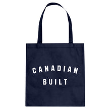 Canadian Built Cotton Canvas Tote Bag