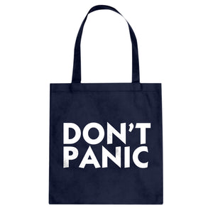 Tote Don't Panic Canvas Tote Bag