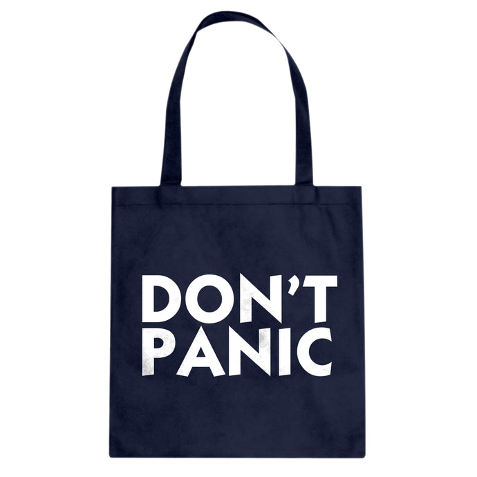 Tote Don't Panic Canvas Tote Bag
