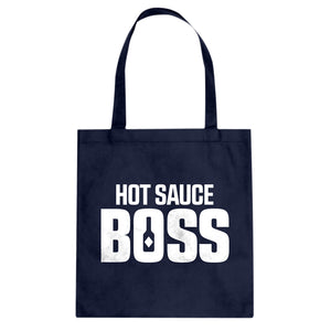 Hot Sauce Boss Cotton Canvas Tote Bag