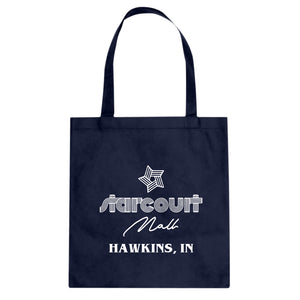 Starcourt Mall Hawkins Indiana Cotton Canvas Tote Bag