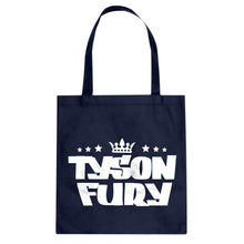 Tyson Fury The Gypsy King Cotton Canvas Tote Bag