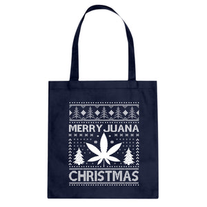 Tote MerryJuana Christmas Canvas Tote Bag