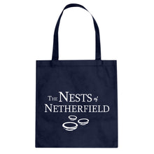 The Nests of Netherfield Cotton Canvas Tote Bag