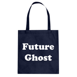 Future Ghost Cotton Canvas Tote Bag