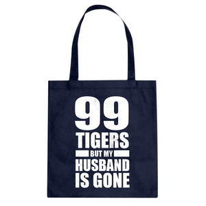 I got 99 Tigers Cotton Canvas Tote Bag