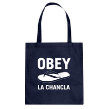 Obey La Chancla Cotton Canvas Tote Bag