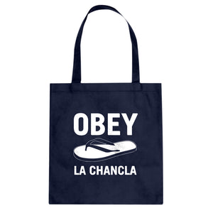 Obey La Chancla Cotton Canvas Tote Bag