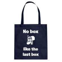 No box like the last box Cotton Canvas Tote Bag