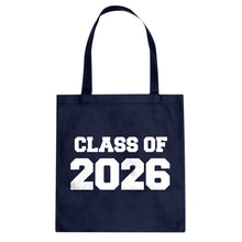 Class of 2026 Cotton Canvas Tote Bag
