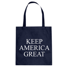 Keep America Great Cotton Canvas Tote Bag