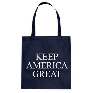 Keep America Great Cotton Canvas Tote Bag