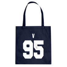 V 95 Cotton Canvas Tote Bag