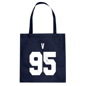 V 95 Cotton Canvas Tote Bag
