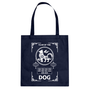 Tote Year of the Dog Canvas Tote Bag