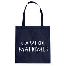 Game of Mahomes Cotton Canvas Tote Bag