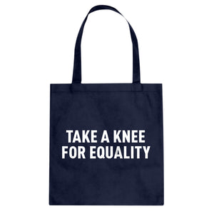 Tote Take a Knee for Equality Canvas Tote Bag