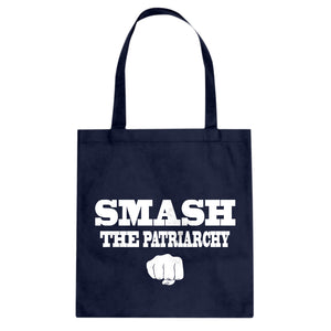 Smash the Patriarchy Cotton Canvas Tote Bag