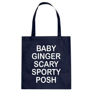 Tote Spice Names Canvas Tote Bag
