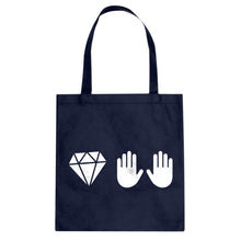 DIAMOND HANDS Cotton Canvas Tote Bag