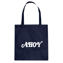 Ahoy Cotton Canvas Tote Bag