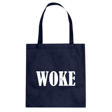 Woke Cotton Canvas Tote Bag