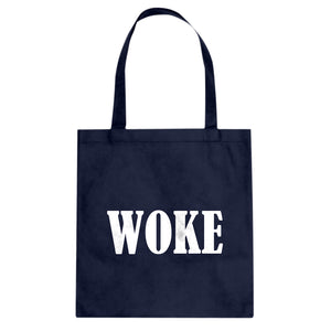 Woke Cotton Canvas Tote Bag
