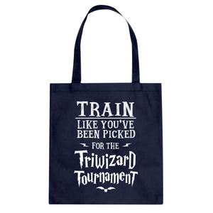 Tote Train for Triwizard Tournament Canvas Tote Bag