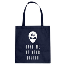 Take Me to Your Dealer Cotton Canvas Tote Bag