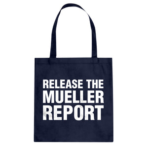 Release the Mueller Report Cotton Canvas Tote Bag