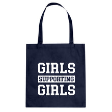 Girls Supporting Girls Cotton Canvas Tote Bag