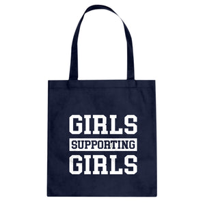 Girls Supporting Girls Cotton Canvas Tote Bag