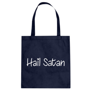 Hail Satan Cotton Canvas Tote Bag