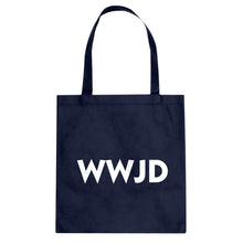 WWJD Cotton Canvas Tote Bag