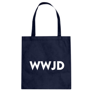 WWJD Cotton Canvas Tote Bag