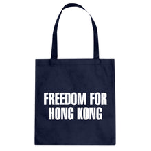 Freedom for Hong Kong Cotton Canvas Tote Bag
