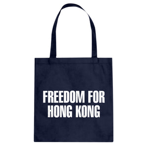 Freedom for Hong Kong Cotton Canvas Tote Bag