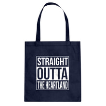 Straight Outta the Heartland Cotton Canvas Tote Bag