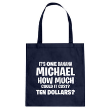 Its ONE BANANA Michael Cotton Canvas Tote Bag