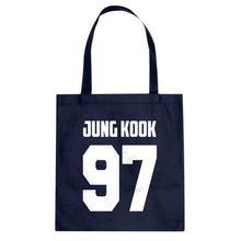 Jung Kook 97 Cotton Canvas Tote Bag